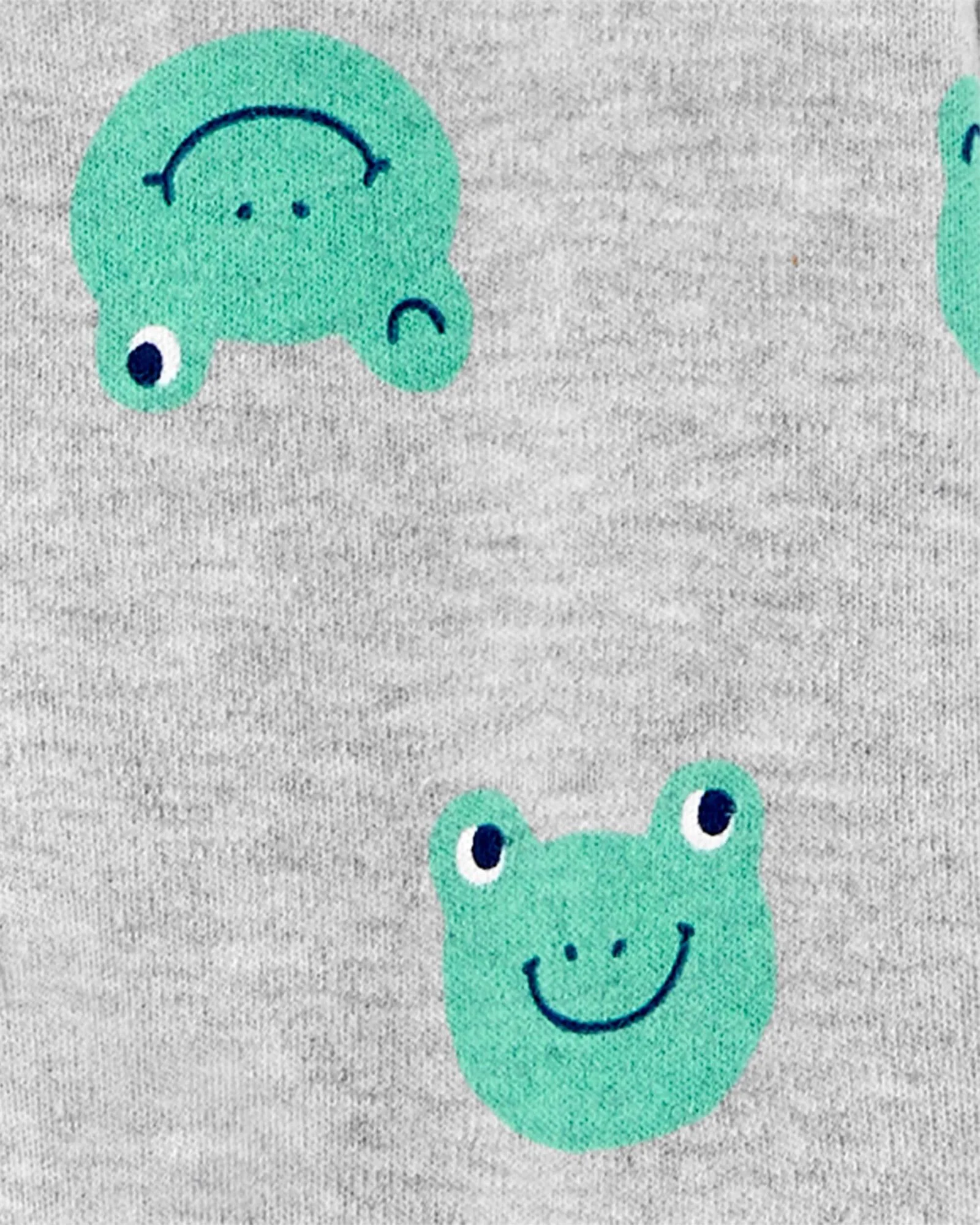 Carter's Pijama cu fermoar reversibil Broscute foto