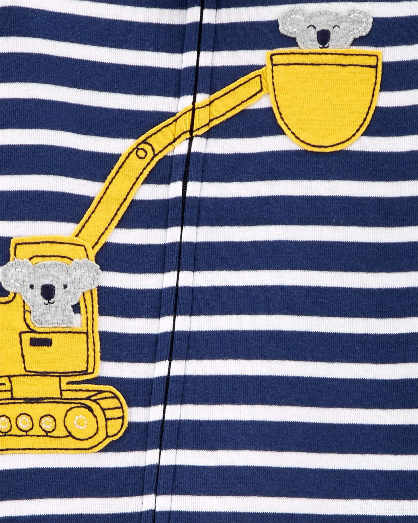 Carter's Pijama bebelus Excavator foto