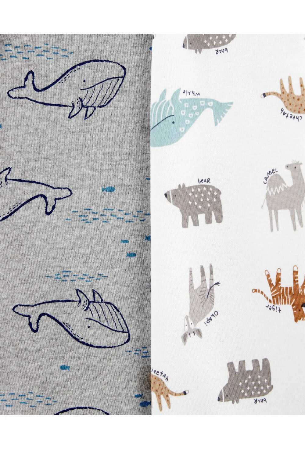 Carter's Set 3 piese body Animale 100% Bumbac Organic foto