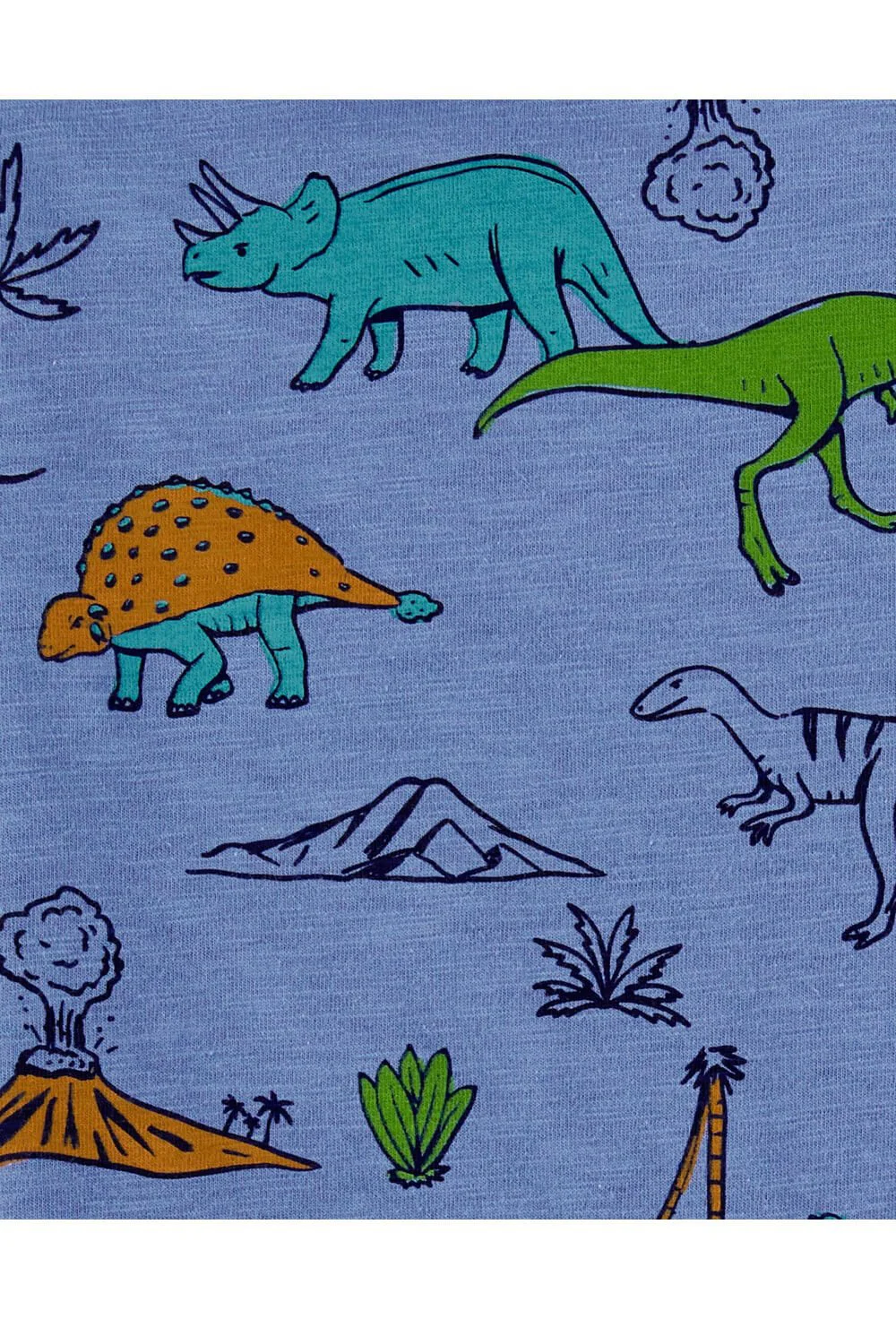Carter's Tricou tip polo Dinozauri foto