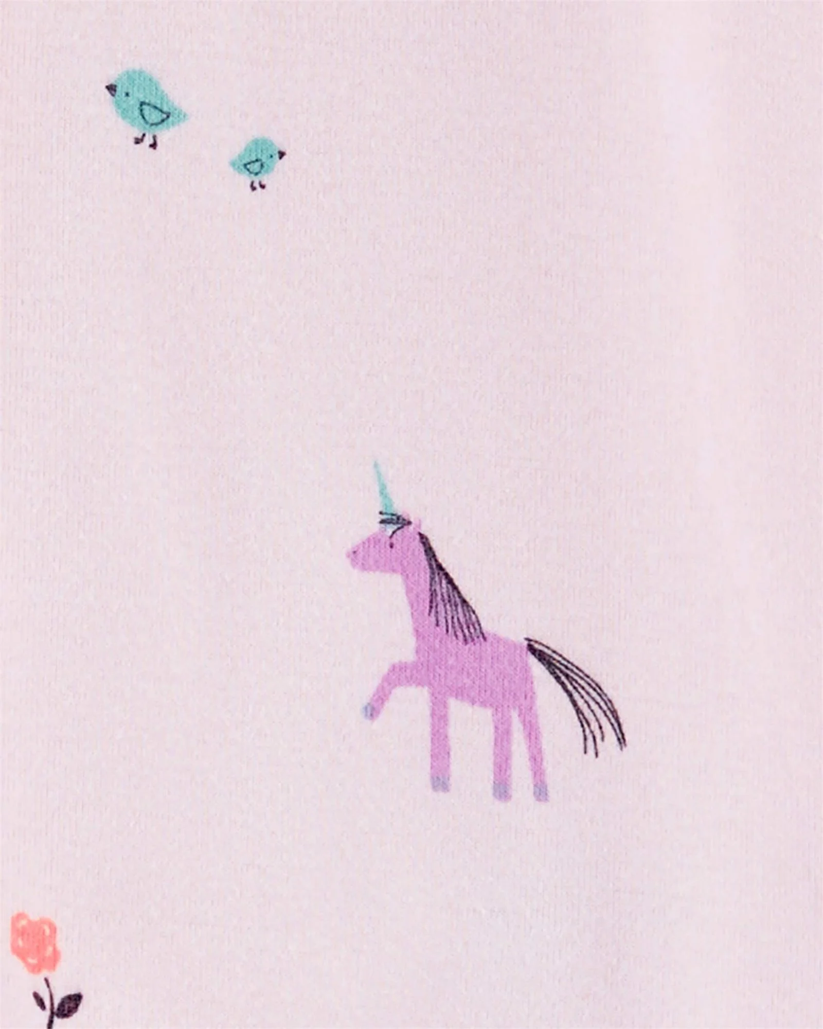 Carter's Pijama Unicorn 100% Bumbac Organic foto