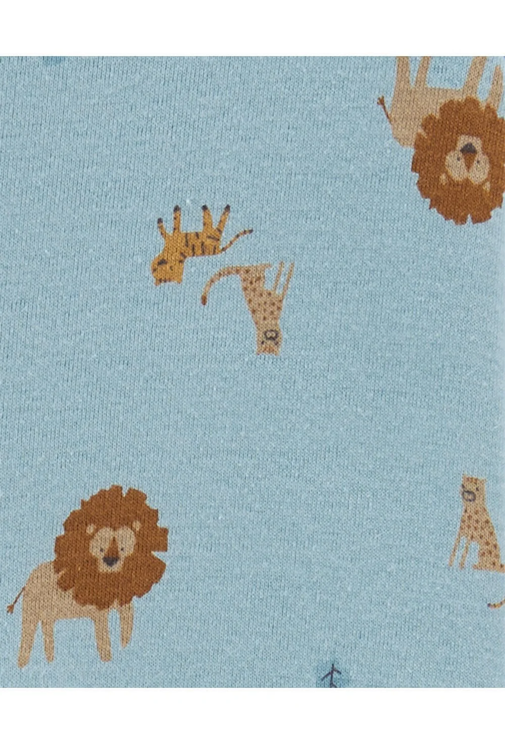 Carter's Pijama cu fermoar reversibil Leu 100% Bumbac Organic foto