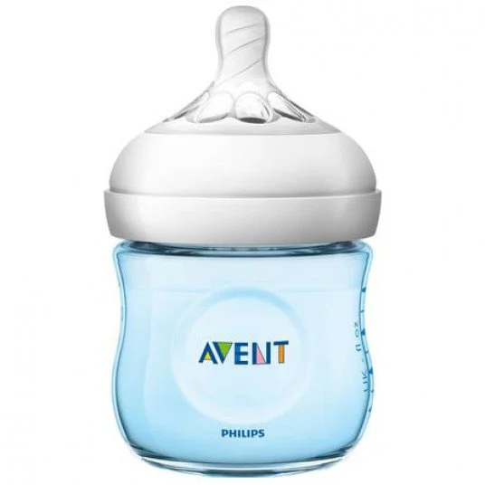 Biberon Philips AVENT Natural Blue, 125 ml foto