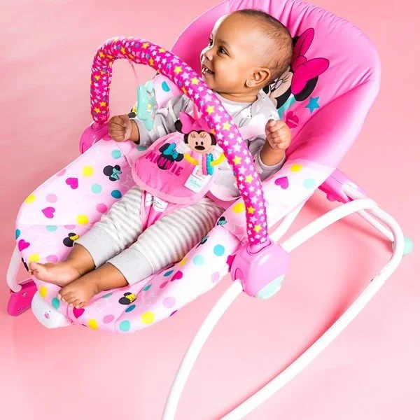 Кресло-качалка Bright Starts Minnie Peekaboo