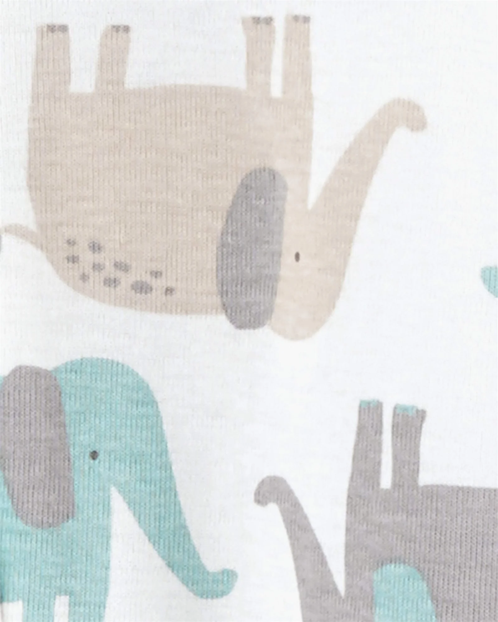 Carter's Set 2 piese Pijamale Elefanti foto