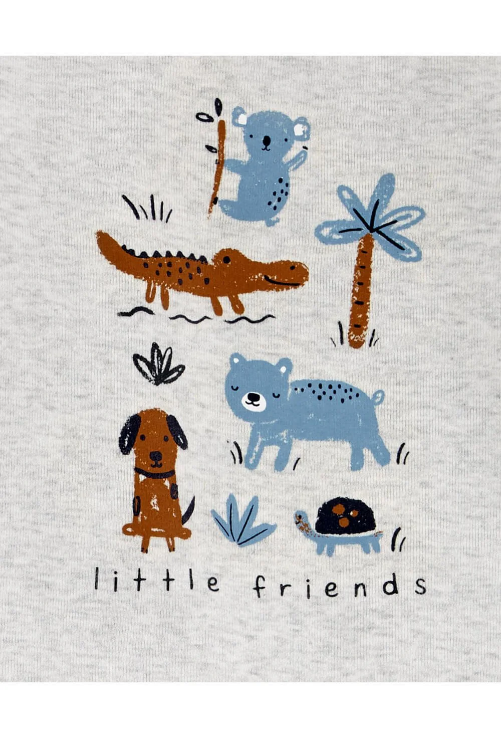 Carter's Set 4 piese bebelus Animale - pantaloni, bluza, caciulita si sosete foto
