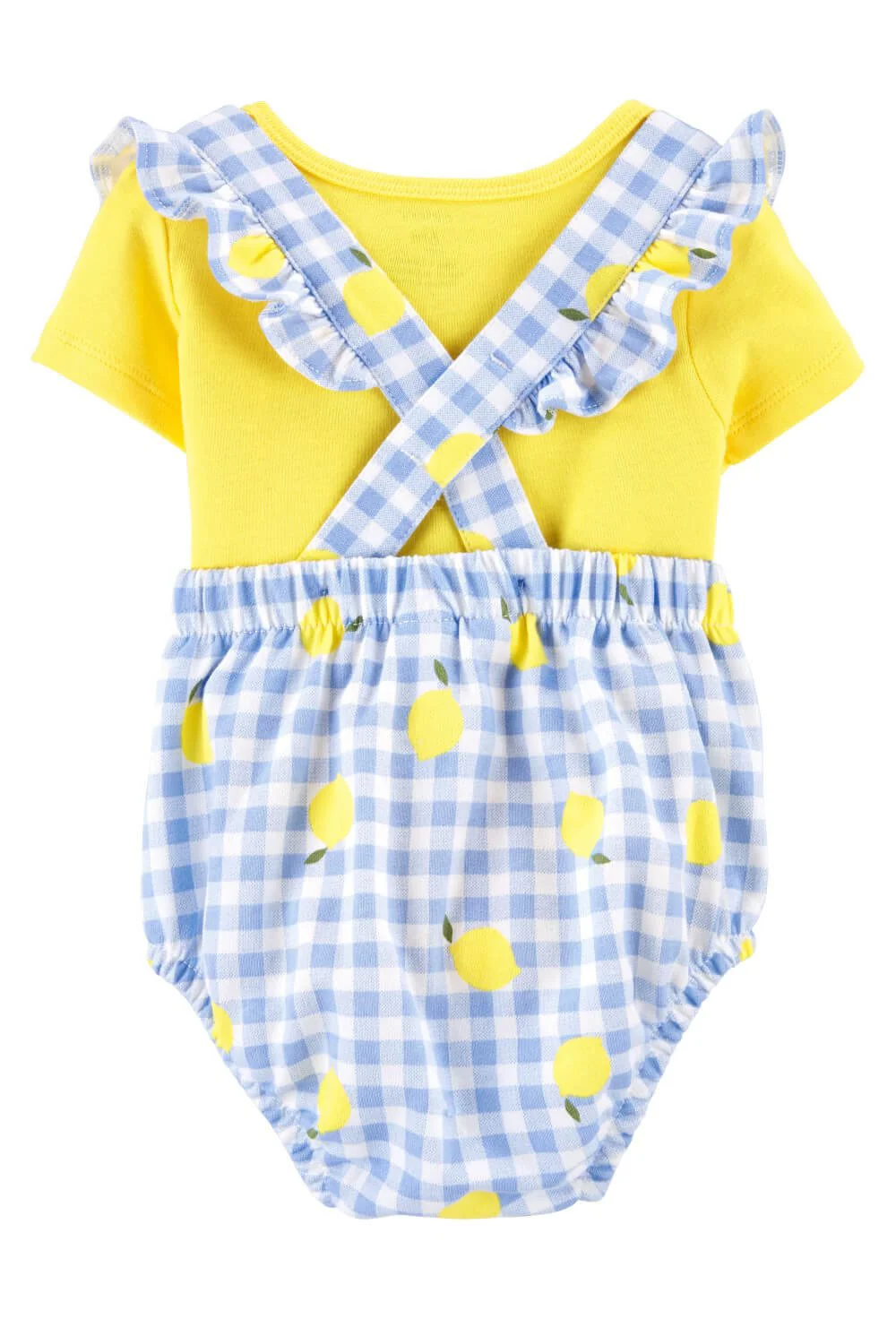 Carter's Set 2 piese Lamai - tricou si salopeta foto