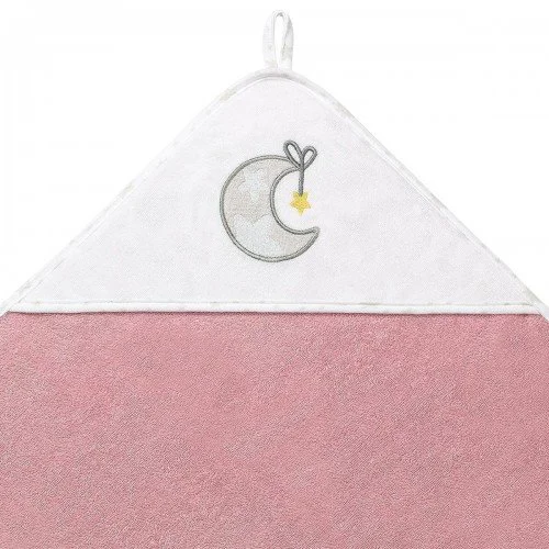 Prosop de baie cu gluga BabyOno Moon, 100x100 cm foto