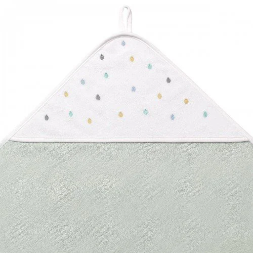Prosop de baie cu gluga BabyOno Dots, 100x100 cm foto
