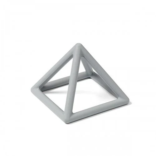 Set jucarii pentru dentitie educative din silicon BabyOno Geometric foto