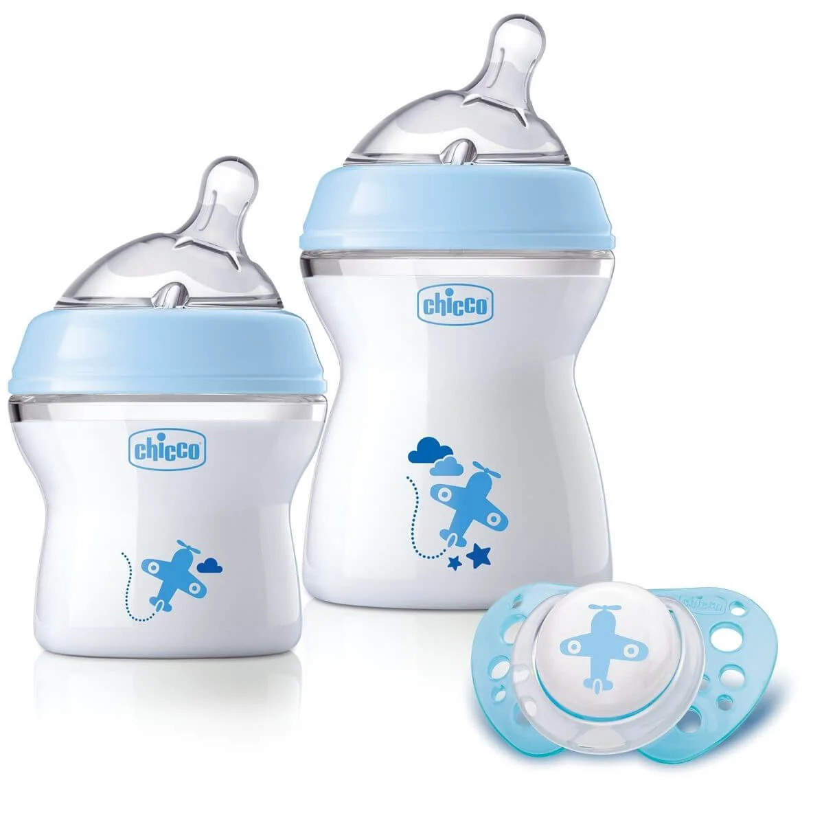 Set cadou pentru nou-nascuti Chicco Natural Feeling Boy (0+ luni) foto