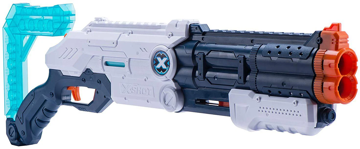 Скорострельный бластер X-SHOT Excel, 12 патронов