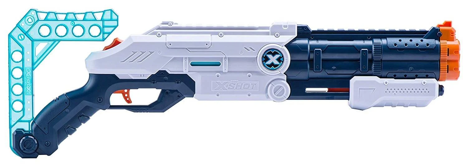 Скорострельный бластер X-SHOT Excel, 12 патронов