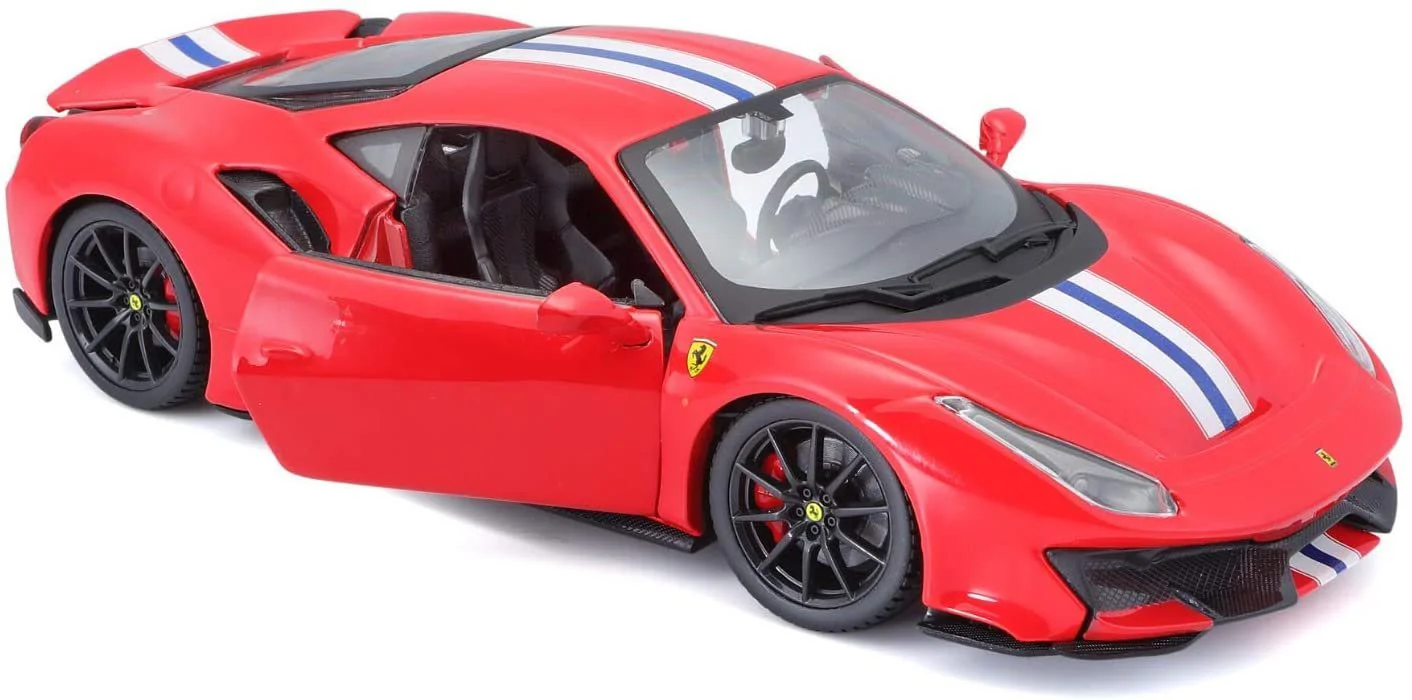 Masina din metal Bburago Auto Ferrari 488 (1:24)