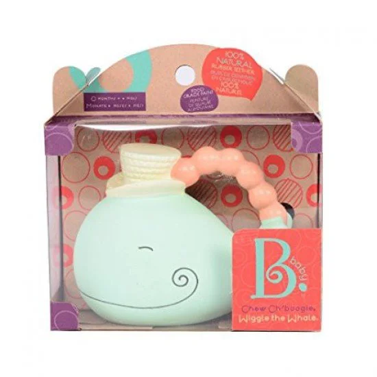 Jucarie teether Battat Balena Charlie foto