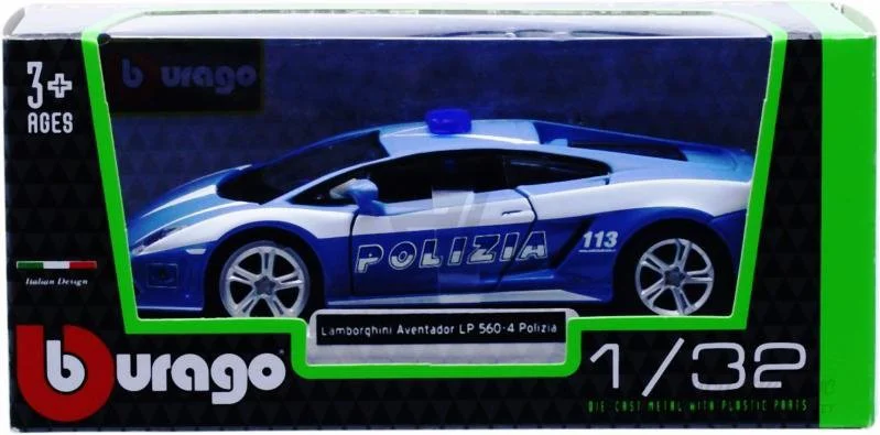 Masina Bburago Lamborghini Gallardo LP560 Polizia (1:32) foto