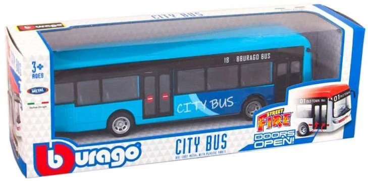 Masina Bburago City Bus (1:43) foto
