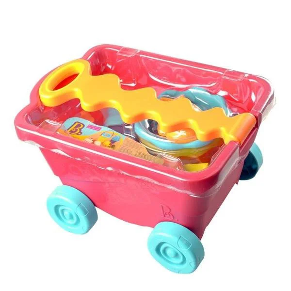 Set de joaca pentru nisip si apa Battat Carucior mango