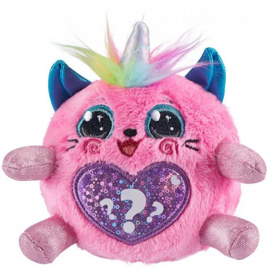 Jucarie de plus Zuru surpriza Rainbocorn E Sparkle Heart Surprise