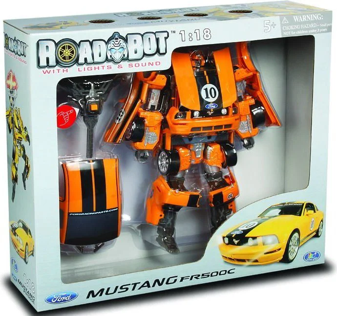 Robot Transformer Roadbot Mustang (1:18) foto