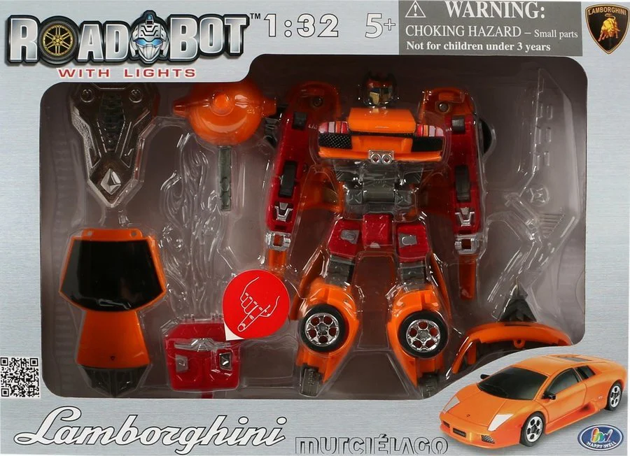 Robot Transformer Roadbot Lamborghini Murcielago (1:32) foto