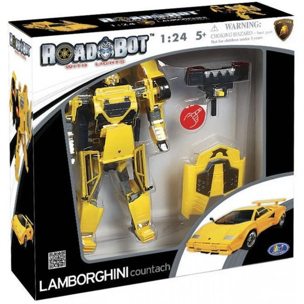 Robot Transformer Roadbot Lamborghini Countach (1:24) foto