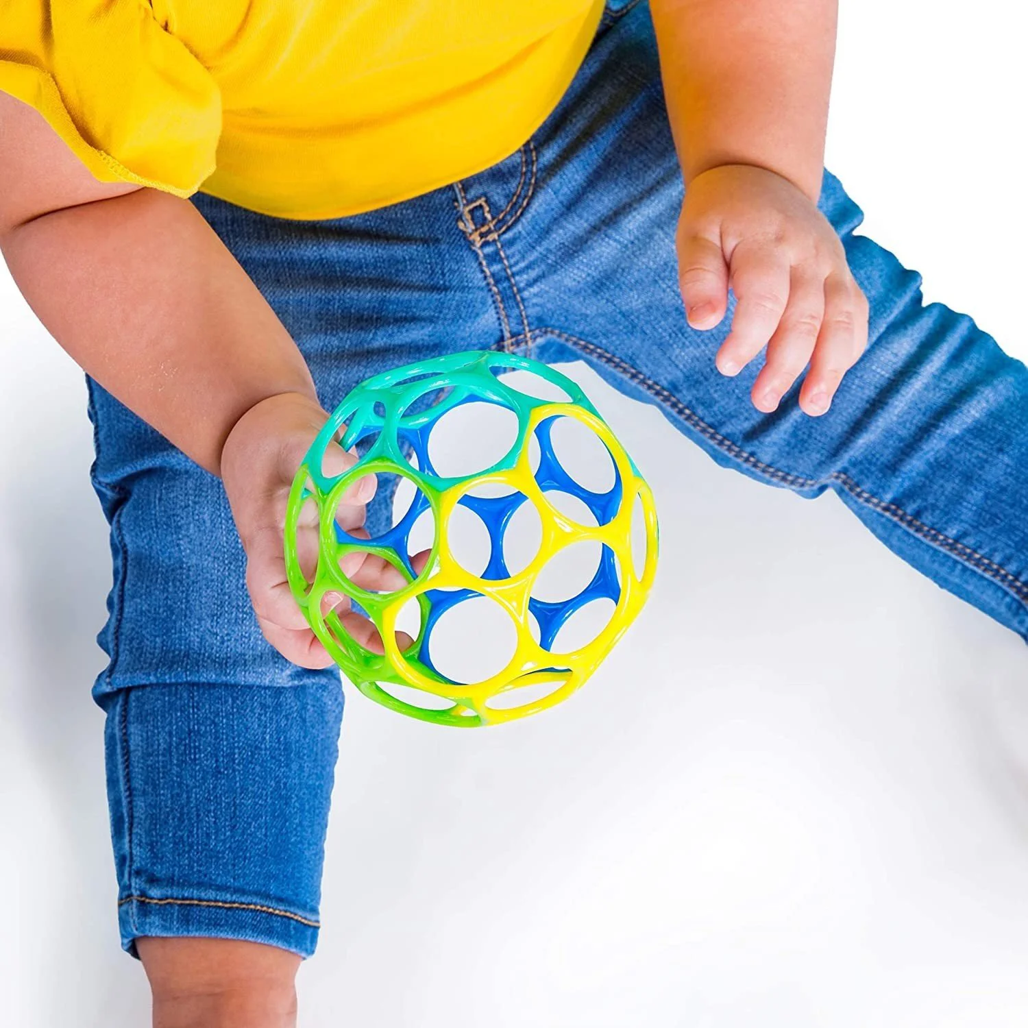 Игрушка Oball Easy-Grasp Blue/Green