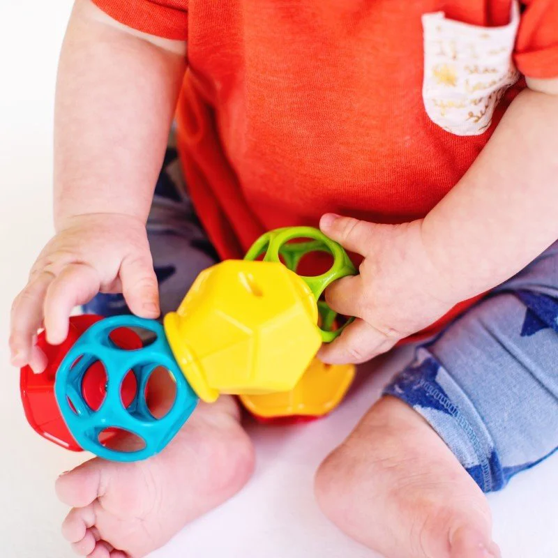 Jucarie Oball Easy-Grasp Clicky Twister™ foto