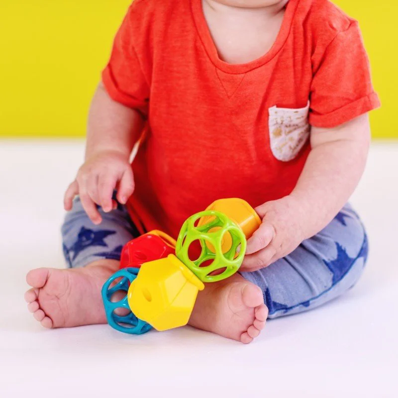 Jucarie Oball Easy-Grasp Clicky Twister™ foto