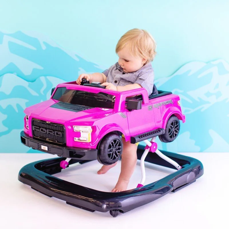 Ходунок 3 в 1 Bright Starts Ford F-150 Electric Magenta foto