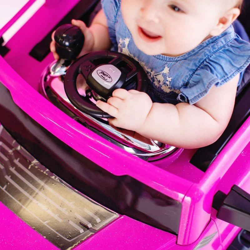 Ходунок 3 в 1 Bright Starts Ford F-150 Electric Magenta foto