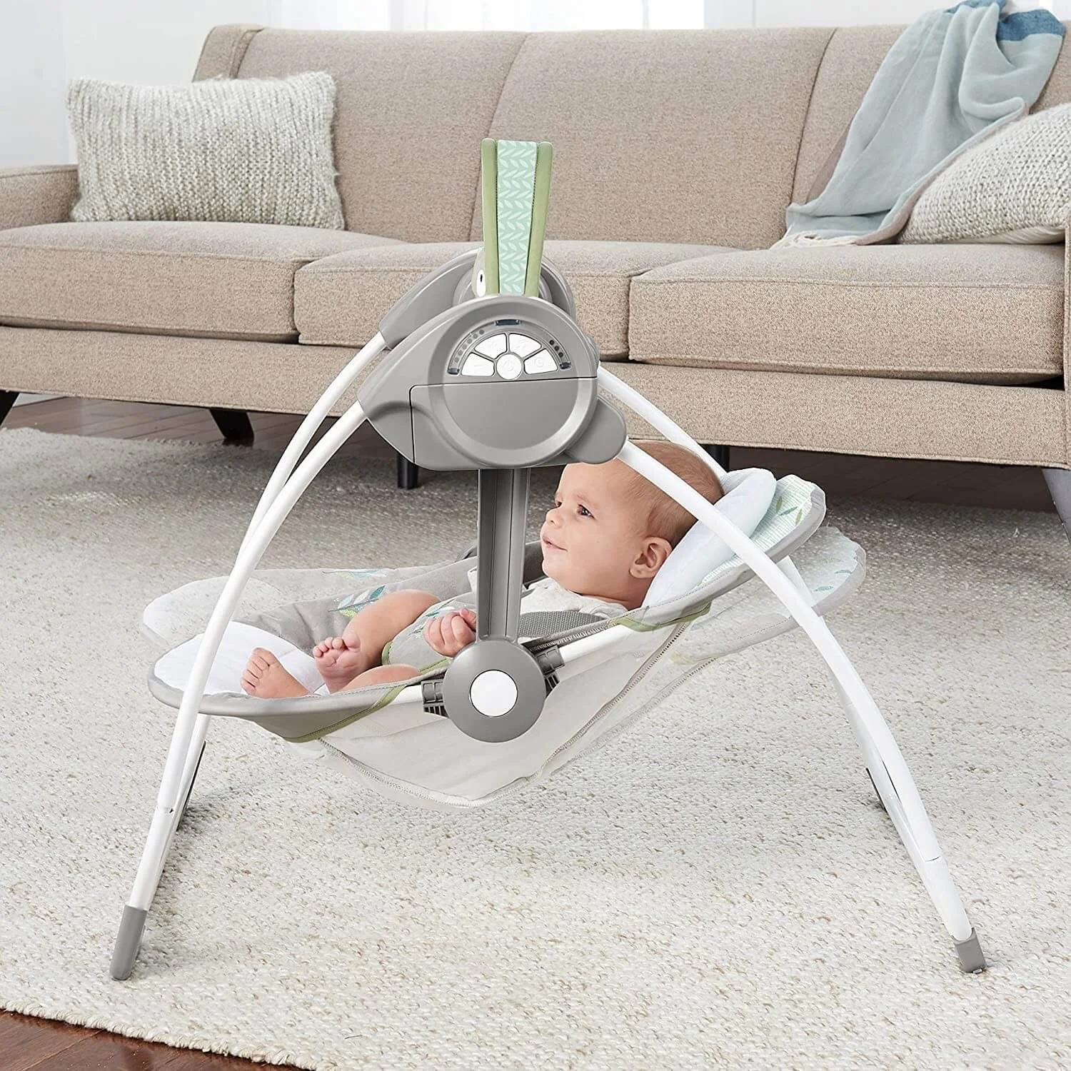 Музыкально-электронные качели Bright Starts Ingenuity Comfort&Harmony Kendrick
