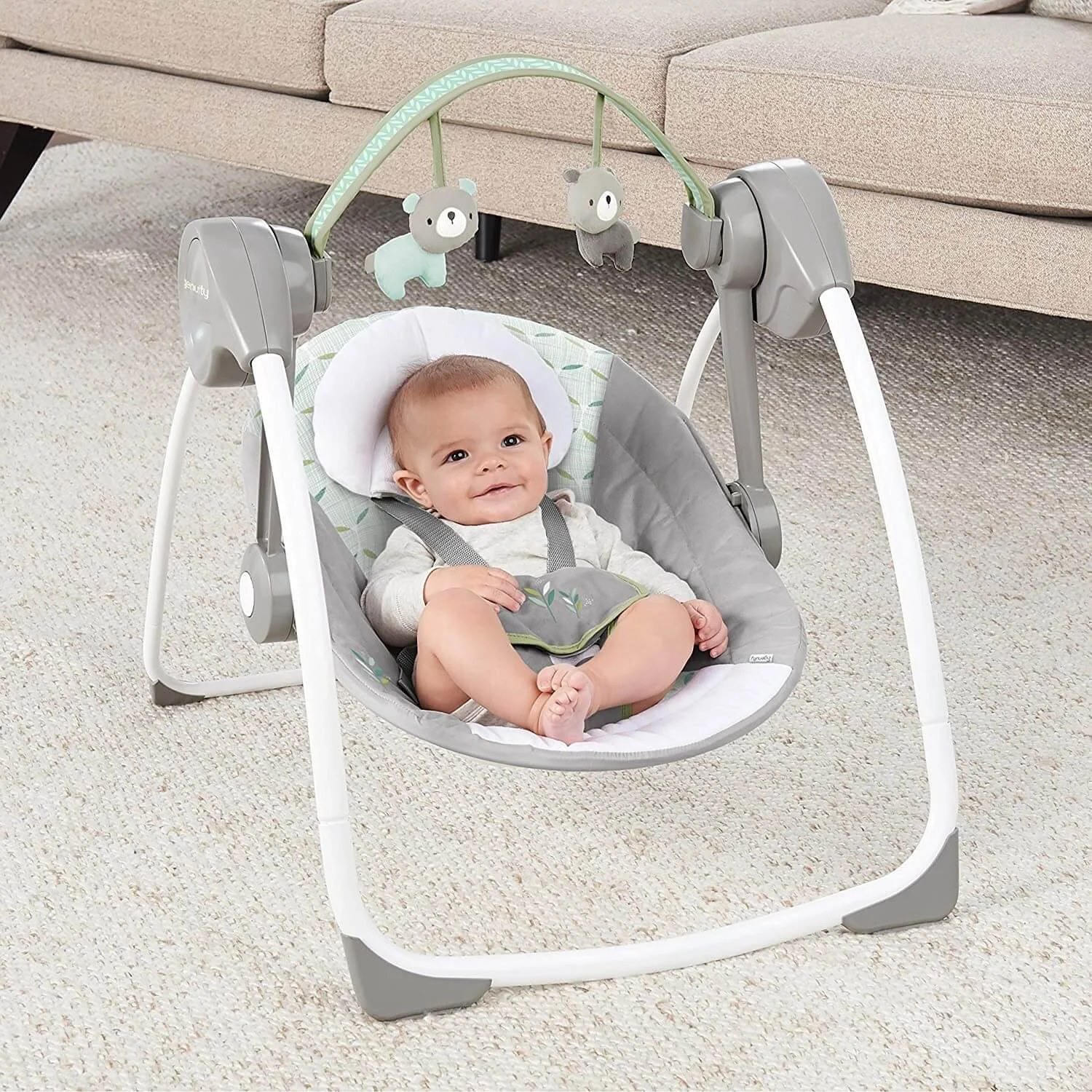 Музыкально-электронные качели Bright Starts Ingenuity Comfort&Harmony Kendrick