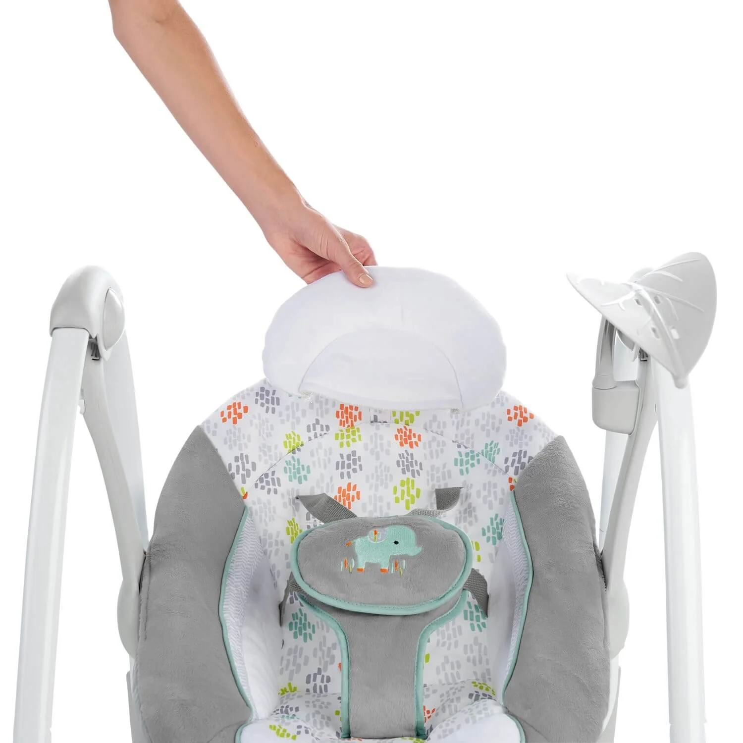 Музыкально-электронные качели 2 в 1 Bright Starts Ingenuity ConvertMe Swing 2 Seat Wimberly