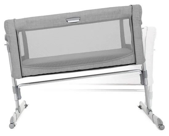 Кроватка Cosleeper 2 в 1 Joie Roomie Glide Foggy Gray