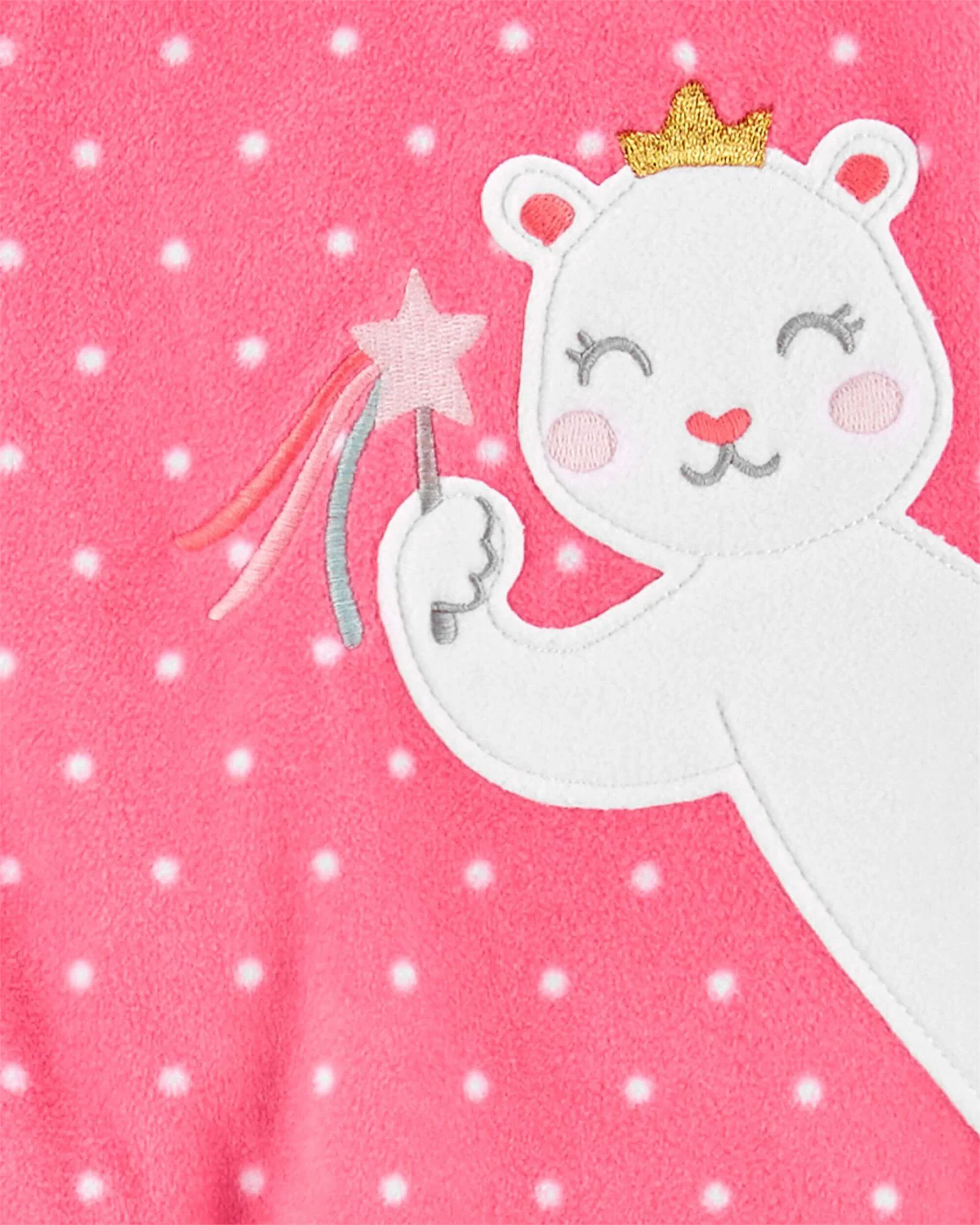Carter's Pijama bebelus Soricel roz foto