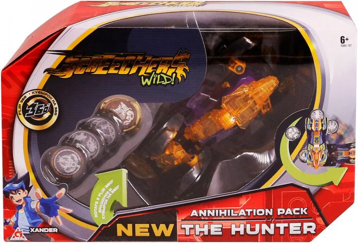 Машина трансформер Screenchers Wild! S2 L3 - Hunter