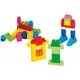 Constructor moale Clementoni Clemmy Plus in punguta, 120 buc.