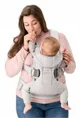 Анатомический рюкзак-кенгуру BabyBjorn One Air Anthracite, 3D Mesh