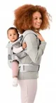 Marsupiu anatomic BabyBjorn One Air Anthracite, 3D Mesh