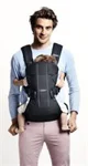 Анатомический мультифункциональный рюкзак-кенгуру BabyBjorn One Denim Grey, хлопок