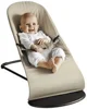 Кресло-шезлонг BabyBjorn Balance Soft Khaki/Beige, хлопок