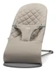 Кресло-шезлонг BabyBjorn Bliss Sand Grey, хлопок