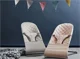 Кресло-шезлонг BabyBjorn Bliss Sand Grey, хлопок