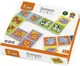Joc din lemn Viga Toys Domino Wild Animals