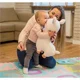 Jucarie de plus cu zornaitoare BabyOno Llama Alabama, 49 cm foto