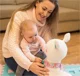 Jucarie de plus cu zornaitoare BabyOno Llama Alabama, 49 cm foto