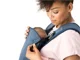Marsupiu anatomic BabyBjorn One Denim Midnight Blue cu pozitii multiple de purtare, bumbac