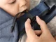 Marsupiu anatomic BabyBjorn One Denim Midnight Blue cu pozitii multiple de purtare, bumbac
