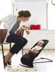 Balansoar BabyBjorn Balance Soft Black/Dark Gray, Bumbac